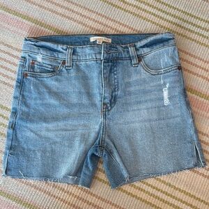 Copper Key Light Blue Jean Shorts